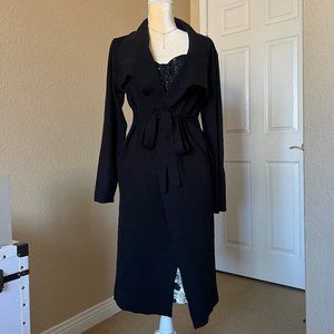 Women's Classy Knitted Sweater Jacket Fall Winter Coat Long Cardigan